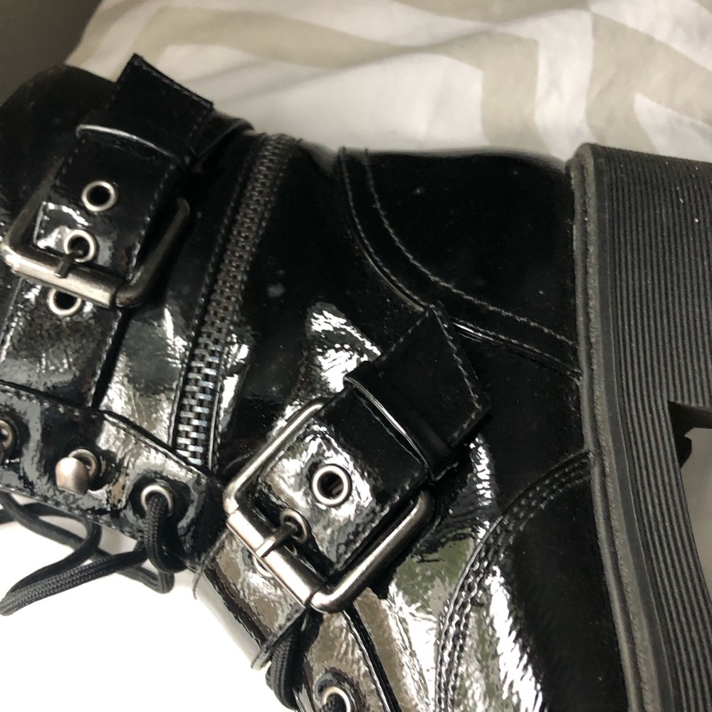 G by Guess Black Ankle Boots